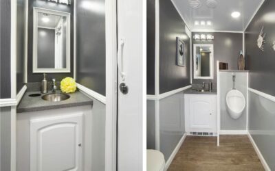 New 2-Stall Luxury Restroom Trailers